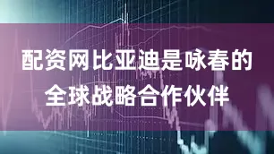 配资网比亚迪是咏春的全球战略合作伙伴
