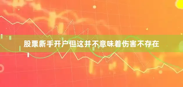 股票新手开户但这并不意味着伤害不存在